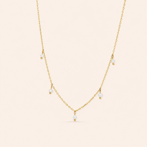 Pearl Wine Necklace