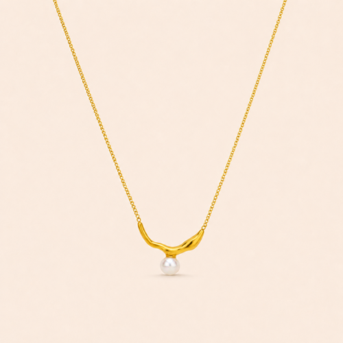 Ocean Arc Necklace