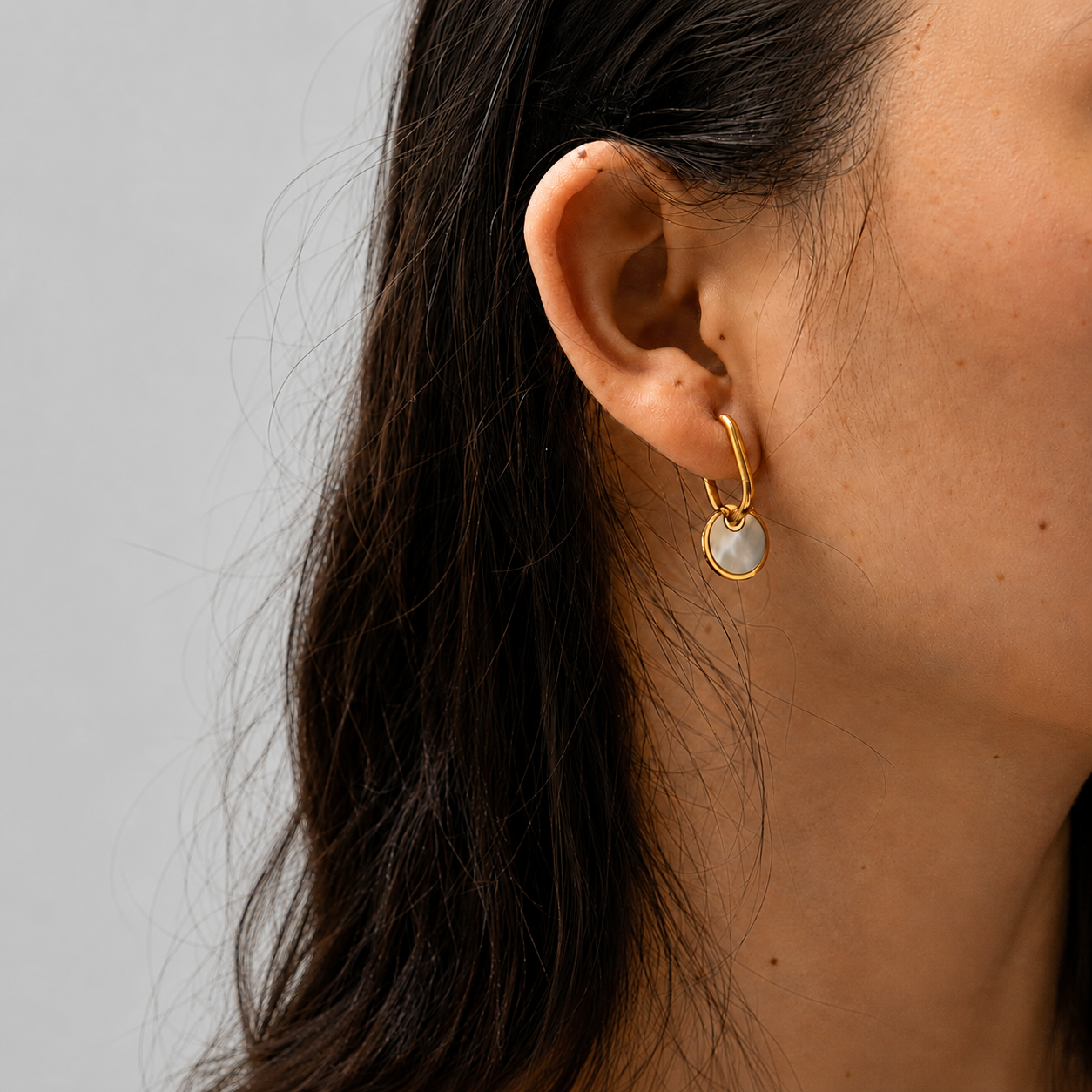 Luna shell Hoops - Image 3