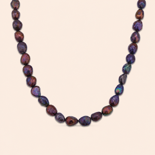Midnight Pearl Necklace
